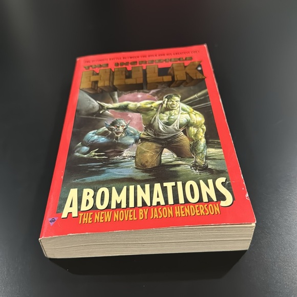 The Incredible Hulk: Abominations by Jason Henderson - Vintage Paperback Novel - Picture 5 of 13
